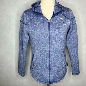NWOT Puma Women's Small WarmCell Athletic Jacket Blue Coat